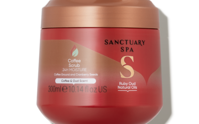 Sanctuary Spa Ruby Oud Natural Oils Coffee Scrub 300ml