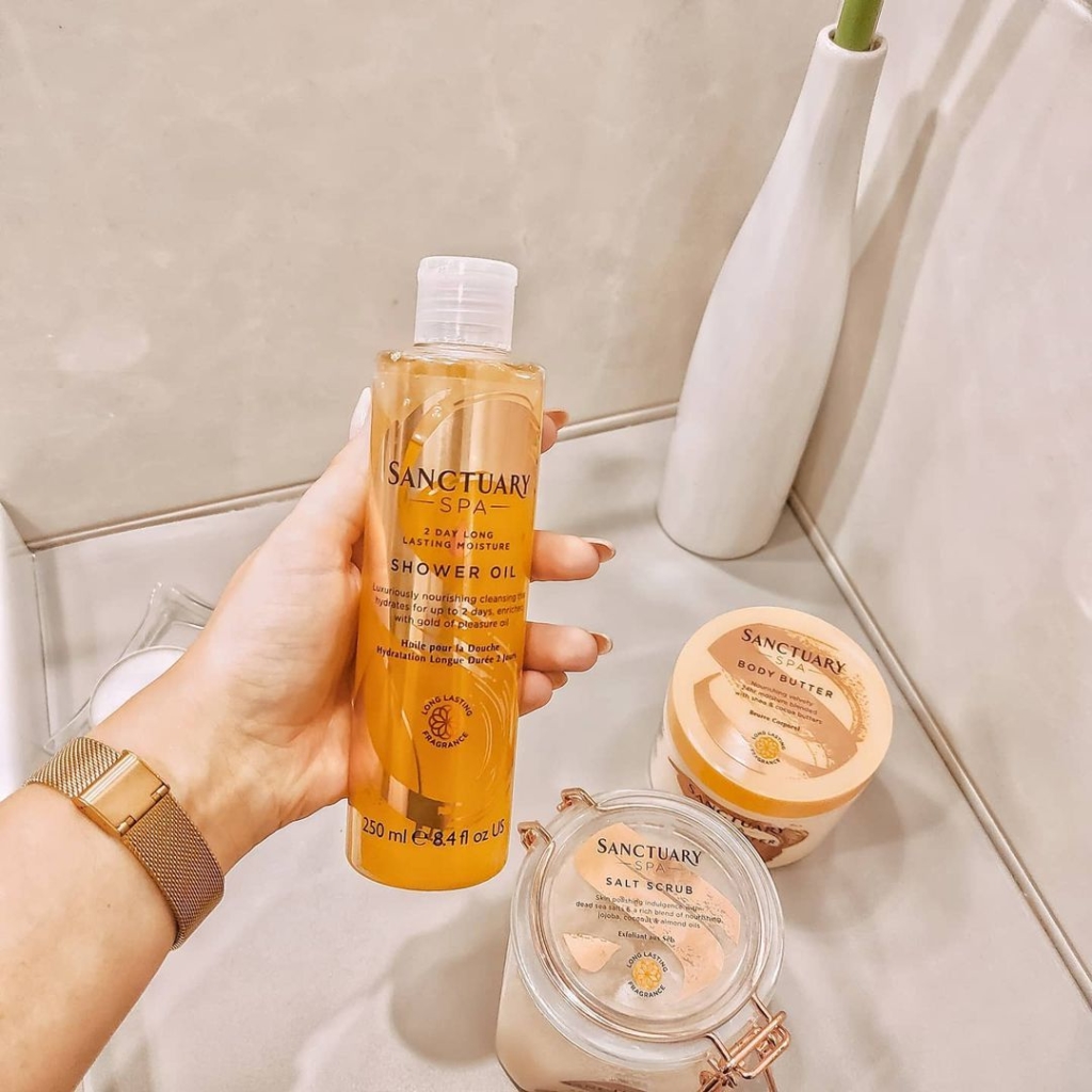 Pampering Bodycare Routine Sanctuary Spa