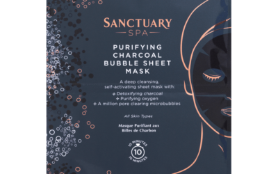 Sanctuary Spa Charcoal Bubble Sheet Mask 22g