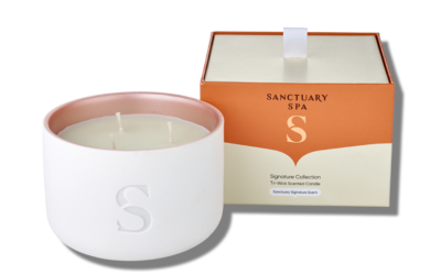 Sanctuary Spa Signature Collection Tri-Wick Scented Candle