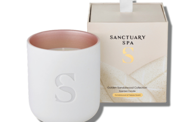 Sanctuary Spa Golden Sandalwood Collection Scented Candle