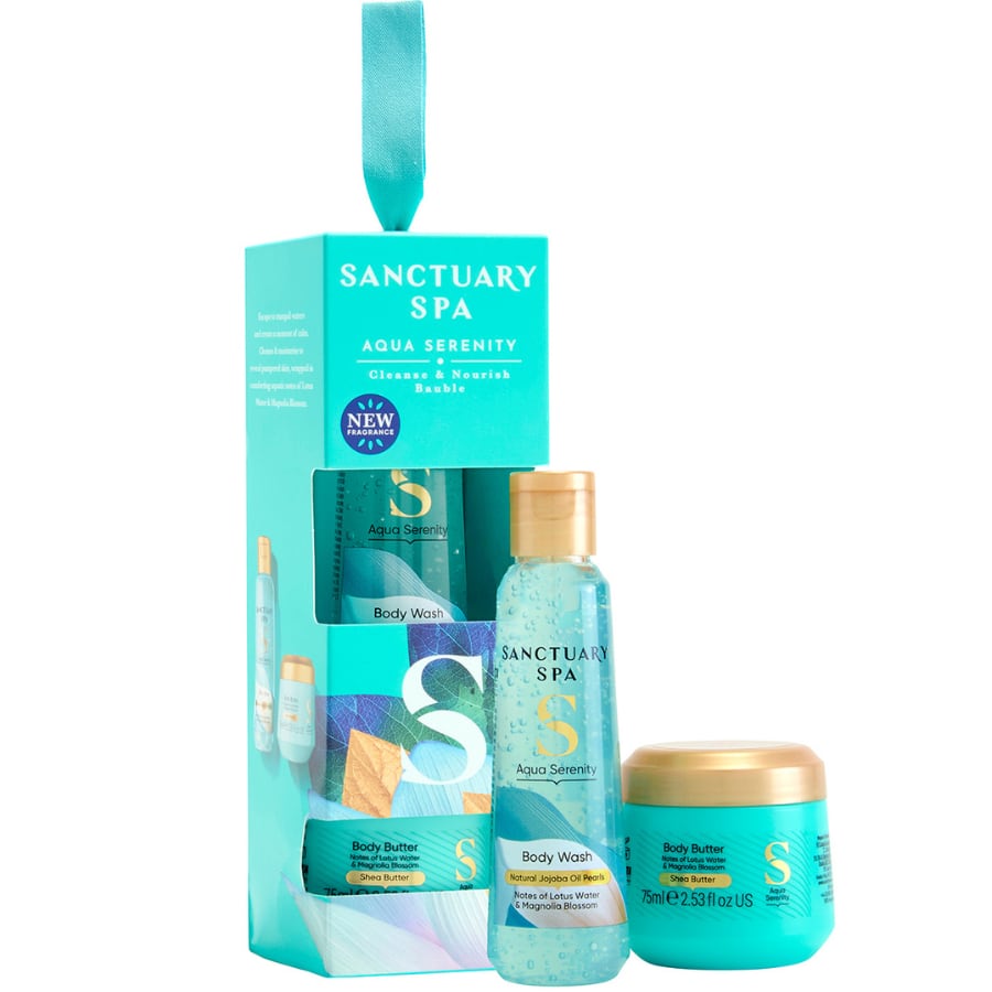 Sanctuary Spa Aqua Serenity Cleanse & Nourish Bauble