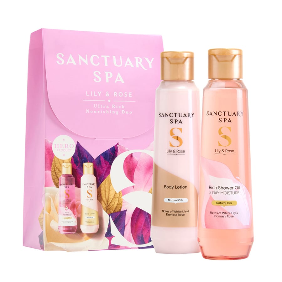 Sanctuary Spa Lily & Rose Ultra Rich Nourishing Duo