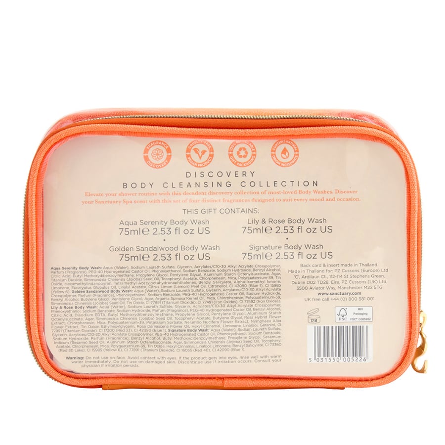 Sanctuary Spa Discovery Body Cleansing Collection