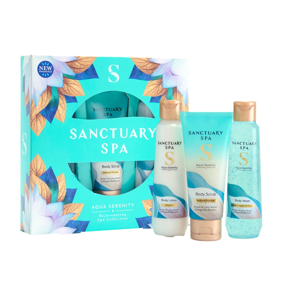 Sanctuary Spa Aqua Serenity Rejuvenating Spa Collection