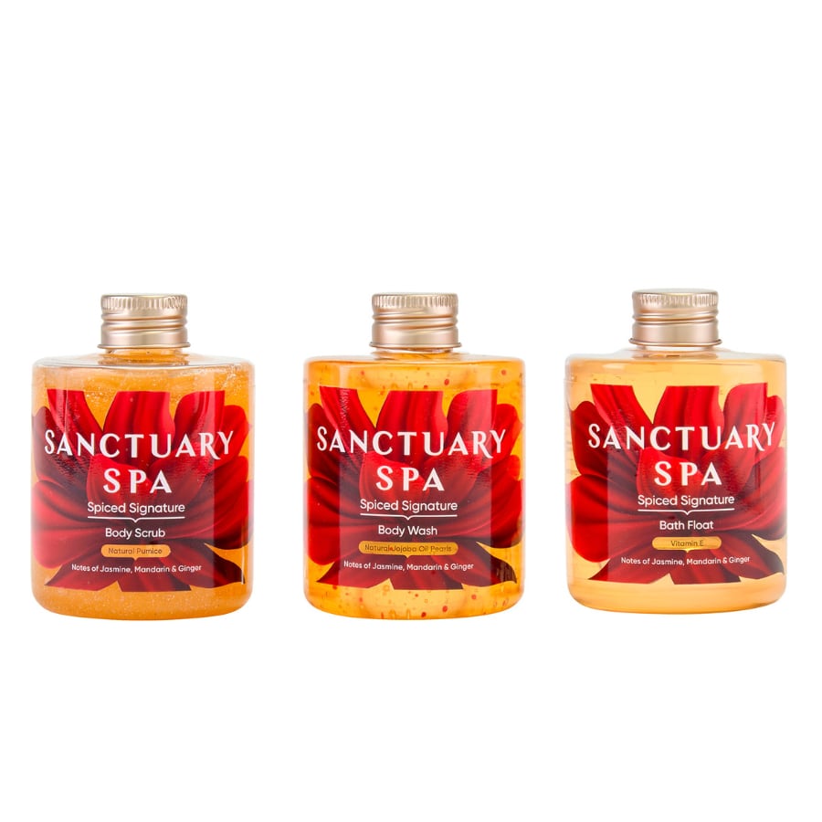 Sanctuary Spa Spiced Signature Stackable Spa Trio