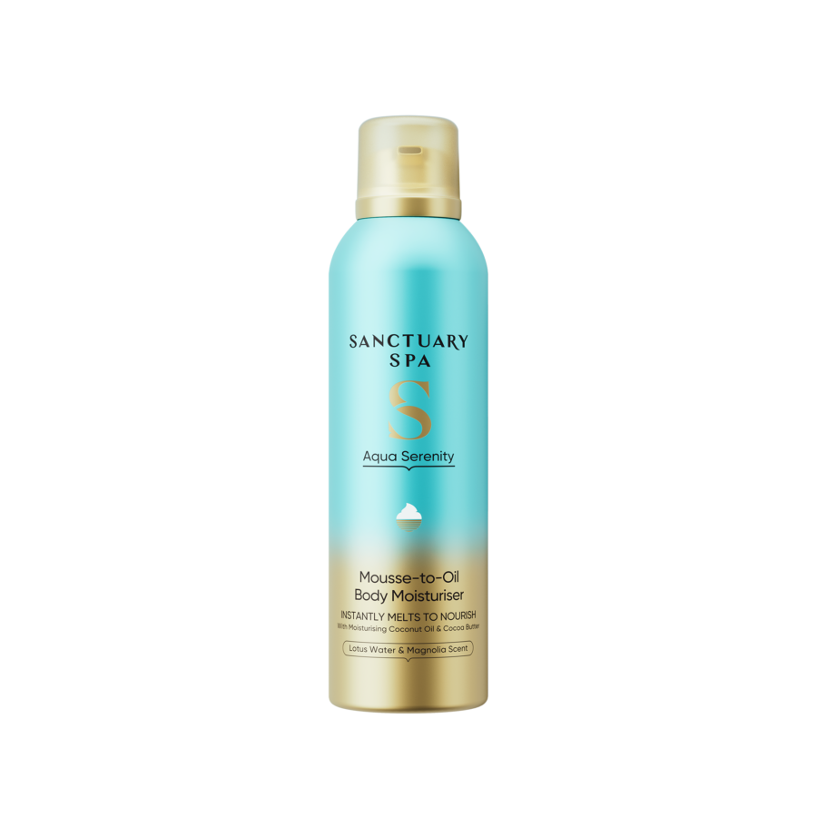 Sanctuary Spa Aqua Serenity Mousse-to-Oil Body Moisturiser 200ml