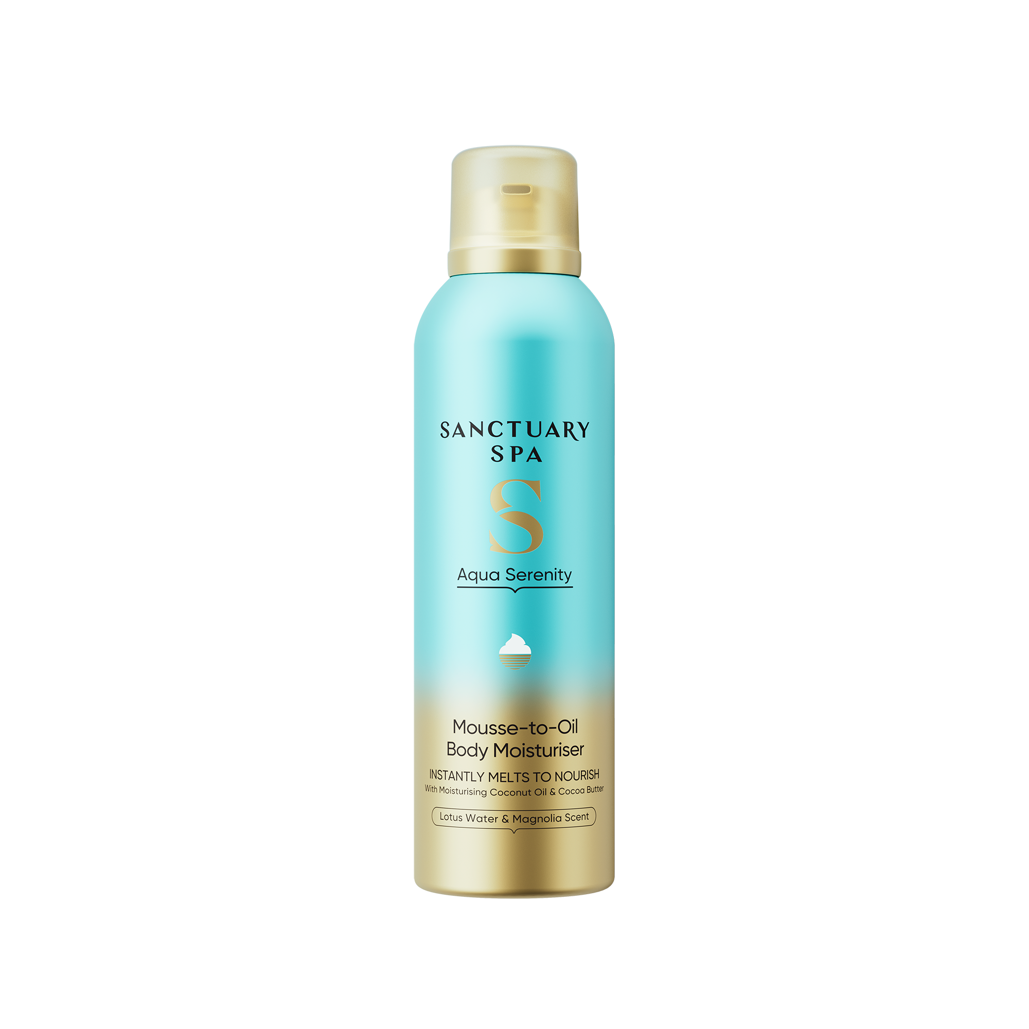 Sanctuary Spa Aqua Serenity Mousse-to-Oil Body Moisturiser 200ml