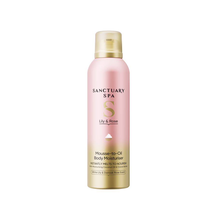 Sanctuary Spa Lily & Rose Mousse-to-Oil Body Moisturiser 200ml